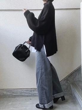 「sakishimatokyo」｜「アイテム（ブーツ）」を使った、あやたさん（レディース・152cm）の秋コーディネート