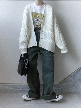 あやたさん（レディース・152cm）の冬コーディネート