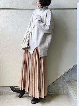 「sakishimatokyo」｜「アイテム（ブーツ）」を使った、あやたさん（レディース・152cm）の冬コーディネート