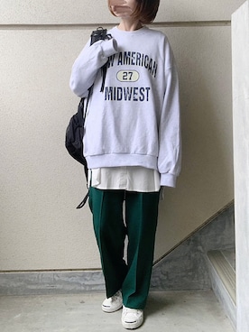 あやたさん（レディース・152cm）の春コーディネート