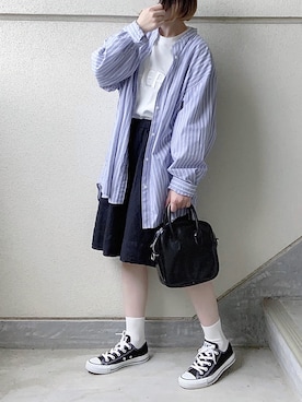 「OMNES Another Edition（オムネス アナザーエディション）のアイテム」を使った、あやたさん（レディース・152cm）の夏コーディネート