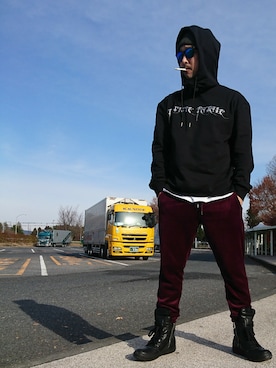 あきーむさん（メンズ・175cm）の冬コーディネート