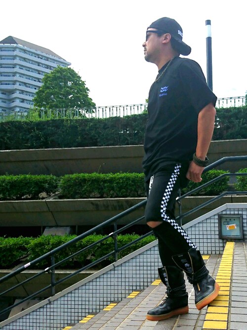 FEELCYCLEメンズ黒パンツSサイズ FOREVER 21（フォーエバー トゥエンティーワン）の「[MEN