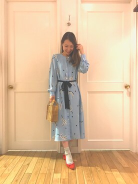 「Banner Barrett（バナーバレット）のアイテム（ワンピース/ドレス）」を使った、naoooooooooomiさん（レディース・154cm）の冬コーディネート