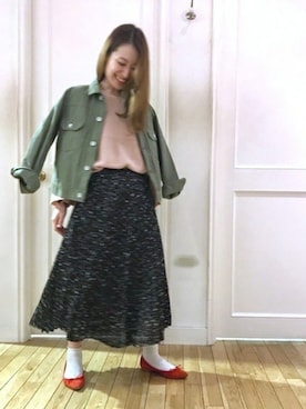 「Banner Barrett」｜naoooooooooomiさん（レディース・154cm）の春コーディネート