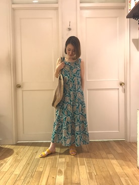 「Banner Barrett（バナーバレット）のアイテム（ワンピース/ドレス）」を使った、naoooooooooomiさん（レディース・154cm）の春コーディネート