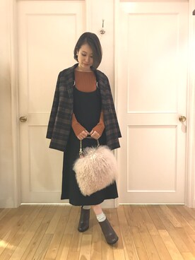 「Banner Barrett（バナーバレット）のアイテム（テーラードジャケット）」を使った、naoooooooooomiさん（レディース・154cm）の秋コーディネート