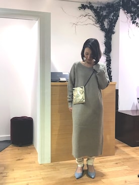 「Banner Barrett（バナーバレット）のアイテム（ワンピース/ドレス）」を使った、naoooooooooomiさん（レディース・155cm）の秋コーディネート