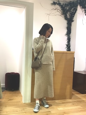 「Banner Barrett（バナーバレット）のアイテム（ワンピース/ドレス）」を使った、naoooooooooomiさん（レディース・155cm）の秋コーディネート