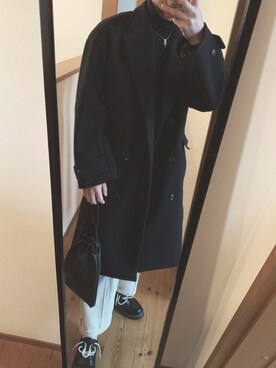 「u170」｜シュンさん（メンズ・166cm）の冬コーディネート