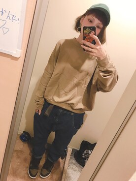 「and it_（アンドイット）のアイテム（アクセサリー）」を使った、あるてまさん（レディース・158cm）の秋コーディネート