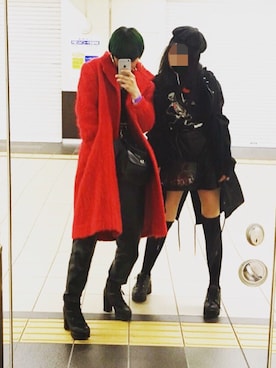 「NO NAME（ノーネーム）のアイテム（その他アウター）」を使った、脊酔さん（メンズ・165cm）の春コーディネート