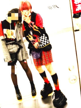 「NO NAME（ノーネーム）のアイテム（その他）」を使った、脊酔さん（メンズ・165cm）の春コーディネート