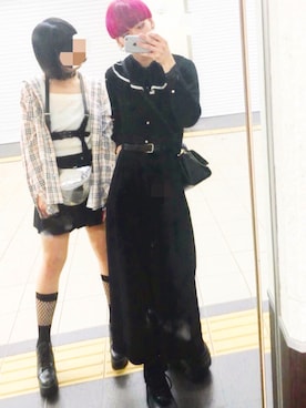 「NO NAME（ノーネーム）のアイテム（その他）」を使った、脊酔さん（メンズ・165cm）の春コーディネート