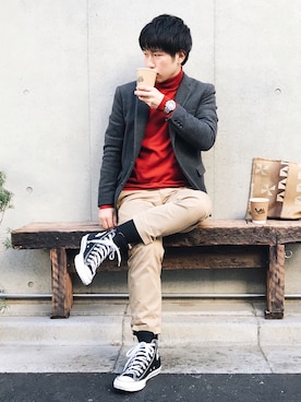 ゆうきさん（メンズ・174cm）の春コーディネート