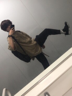 シュークリームさん（メンズ・167cm）の夏コーディネート