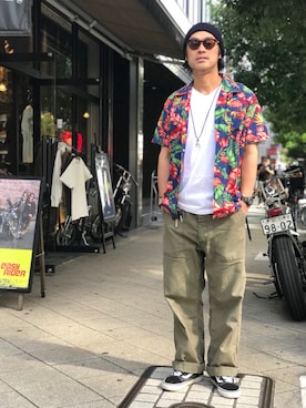 ishizawaさん（メンズ・173cm）の春コーディネート