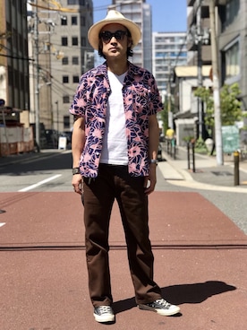 ishizawaさん（メンズ・172cm）の春コーディネート