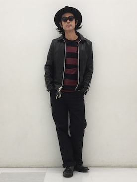 ishizawaさん（メンズ・172cm）の冬コーディネート