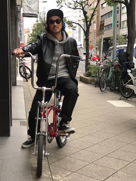 ishizawaさん（メンズ・172cm）の冬コーディネート