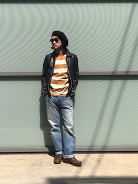 ishizawaさん（メンズ・172cm）の春コーディネート