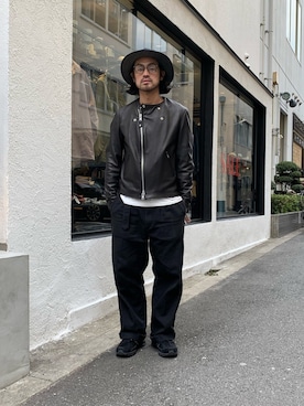 ishizawaさん（メンズ・172cm）の冬コーディネート