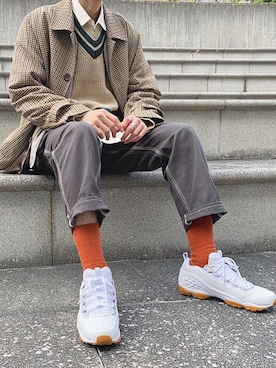 isseiさん（メンズ・180cm）の冬コーディネート