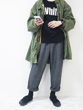 isseiさん（メンズ・180cm）の冬コーディネート