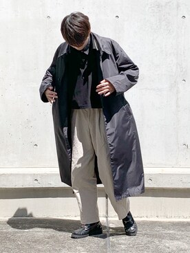 「ANDERSSON BELL（アンダースンベル）のアイテム（レッグウェア）」を使った、isseiさん（メンズ・180cm）の春コーディネート
