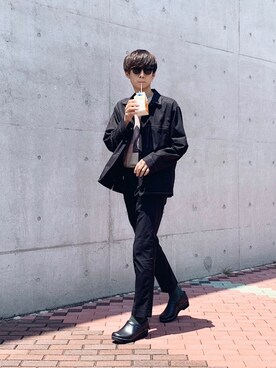 「salvy;（サヴィー）のアイテム」を使った、isseiさん（メンズ・180cm）の夏コーディネート