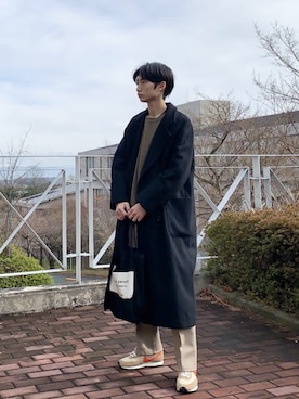 「JOURNAL STANDARD relume（ジャーナルスタンダード　レリューム）のアイテム（その他アウター）」を使った、isseiさん（メンズ・180cm）の冬コーディネート