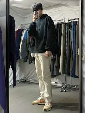 isseiさん（メンズ・180cm）の冬コーディネート