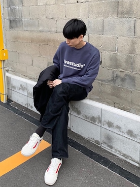 isseiさん（メンズ・180cm）の春コーディネート