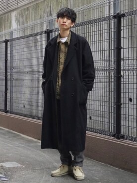 「JOURNAL STANDARD relume（ジャーナルスタンダード　レリューム）のアイテム（その他アウター）」を使った、isseiさん（メンズ・180cm）の冬コーディネート