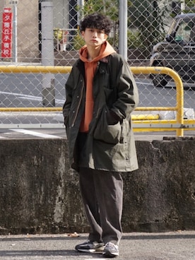 isseiさん（メンズ・180cm）の冬コーディネート