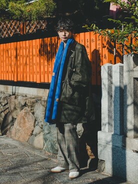 isseiさん（メンズ・180cm）の冬コーディネート