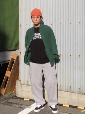 isseiさん（メンズ・180cm）の春コーディネート