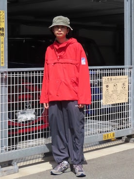 「COBRA CAPS（コブラキャップス）のアイテム」を使った、isseiさん（メンズ・180cm）の春コーディネート