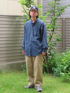 「ブラックウォッチ」｜isseiさん（メンズ・180cm）の夏コーディネート