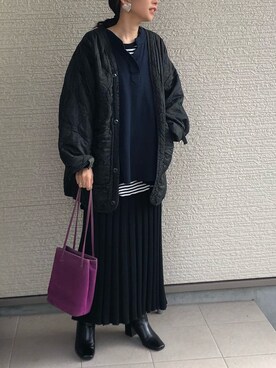 maccoさん（レディース・162cm）の冬コーディネート