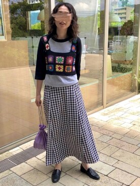 maccoさん（レディース・162cm）の春コーディネート