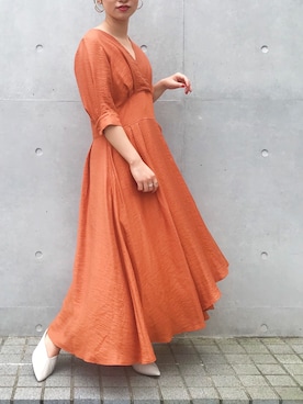 Yukiko Fukudaさん(レディース・155cm)の夏コーディネート