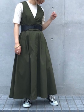 Yukiko Fukudaさん(レディース・155cm)の夏コーディネート