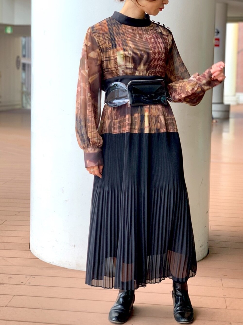 Yukiko Fukuda｜UNITED TOKYOのワンピースを使った
