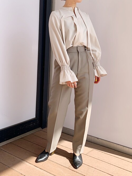 Yukiko Fukuda｜UNITED TOKYOのシャツ/ブラウスを使ったコーディネート