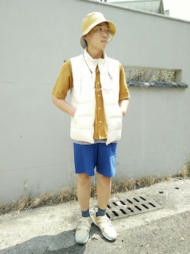 吳泓逸さん（メンズ・168cm）の春コーディネート