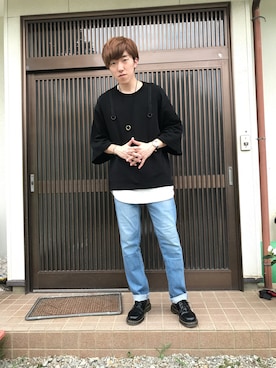 「シャリーフ(SHAREEF)」｜「アイテム（その他）」を使った、ツバサさん（メンズ・177cm）の夏コーディネート