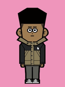 「ザノースフェイス」｜numataさん（メンズ・177cm）の春コーディネート