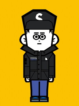 「ノースフェイス」｜numataさん（メンズ・173cm）の春コーディネート