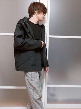 「Right-on（ライトオン）のアイテム（その他アウター）」を使った、YU-KINさん（メンズ・170cm）の春コーディネート